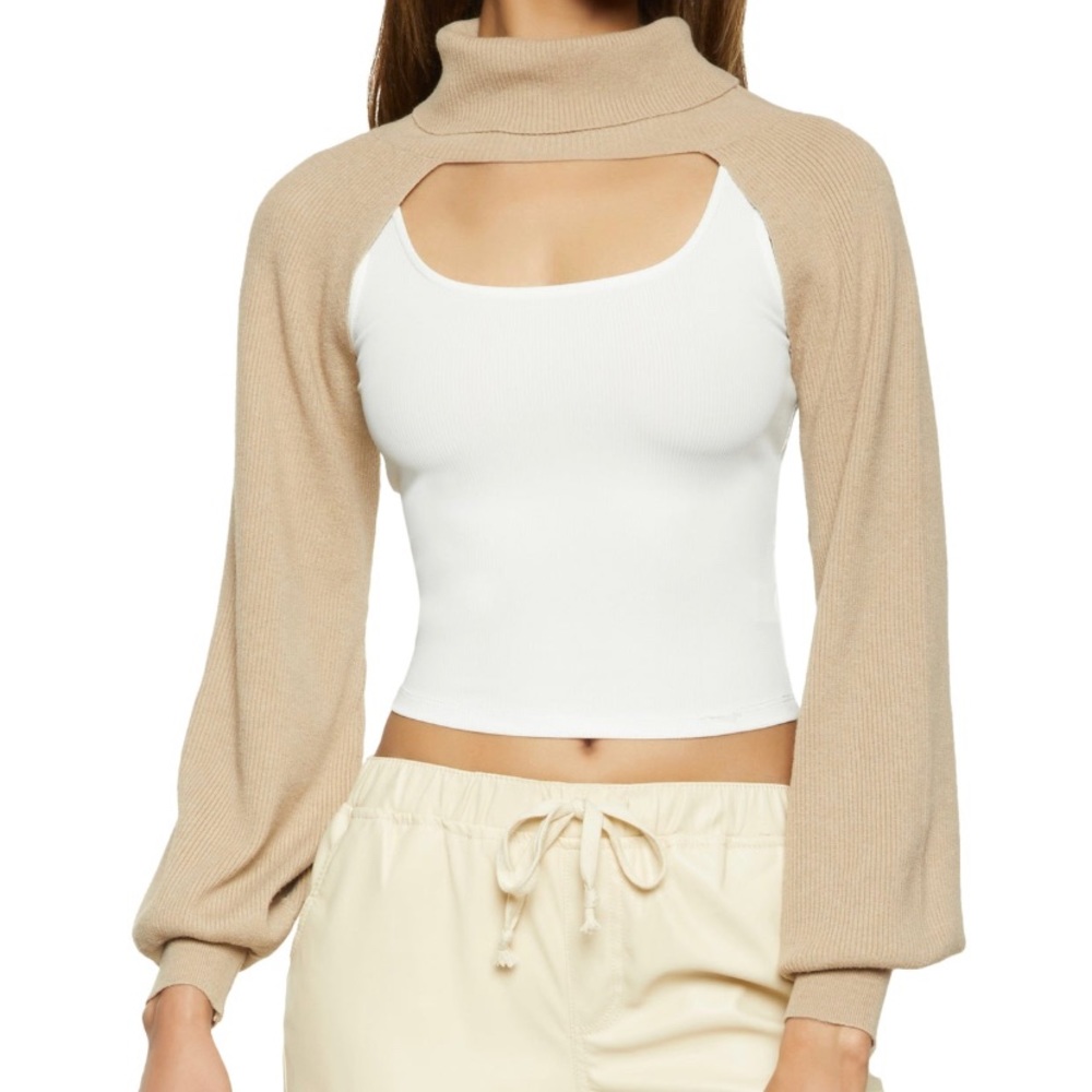 Crop top sweater
